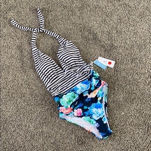 Brand New With Tags One Piece Swim Suite